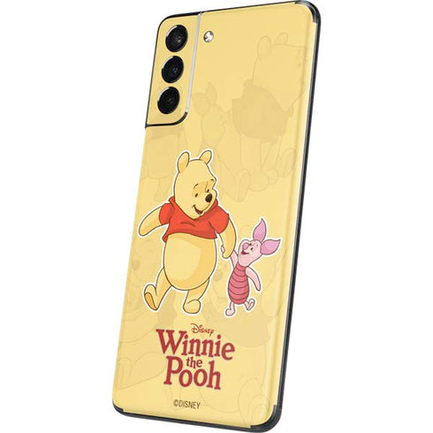 Disney Winnie the Pooh and Piglet Galaxy S21 Plus 5G Skin